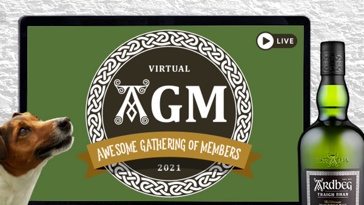 MrSingleMalt's tweet photo. Am Donnerstag, den 30.09.2021, fand die erste offizielle Hauptversammlung des Ardbeg Committees unter dem Titel "AGM" statt und neben ein wenig Unterhaltung gab es auch ein paar Neuerungen und einen neuen Chairman.  #Ardbeg @ardbeg_com @Ardbeg_de

https://t.co/FIT5V9m350 https://t.co/o0sxDopU7h