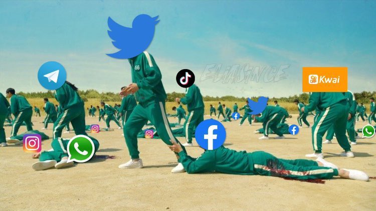 CryptoPlug0's tweet photo. #Facebook - Eliminated
#Instagram - Eliminated 
#WhatsApp - Eliminated 
Only Twitter, Snapchat &amp; Telegram made it to the next round
#serverdown https://t.co/HdqhvWcuND