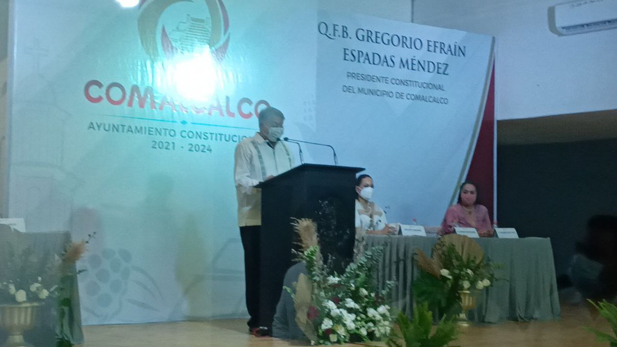 Municipios | 📍 <a href="/Espadas/">Gregorio Efraín Espadas Méndez</a> aseguró que el mejor lugar para vivir en Tabasco es Comalcalco.