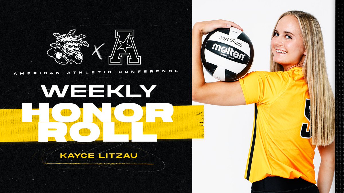 Go ahead and flex on 'em, Kayce 💪 

Congrats to <a href="/kayce_litzau/">Kayce Litzau</a> on her selection to the <a href="/American_VBall/">American Volleyball</a> Weekly Honor Roll!

📰: bit.ly/3oLMTWr