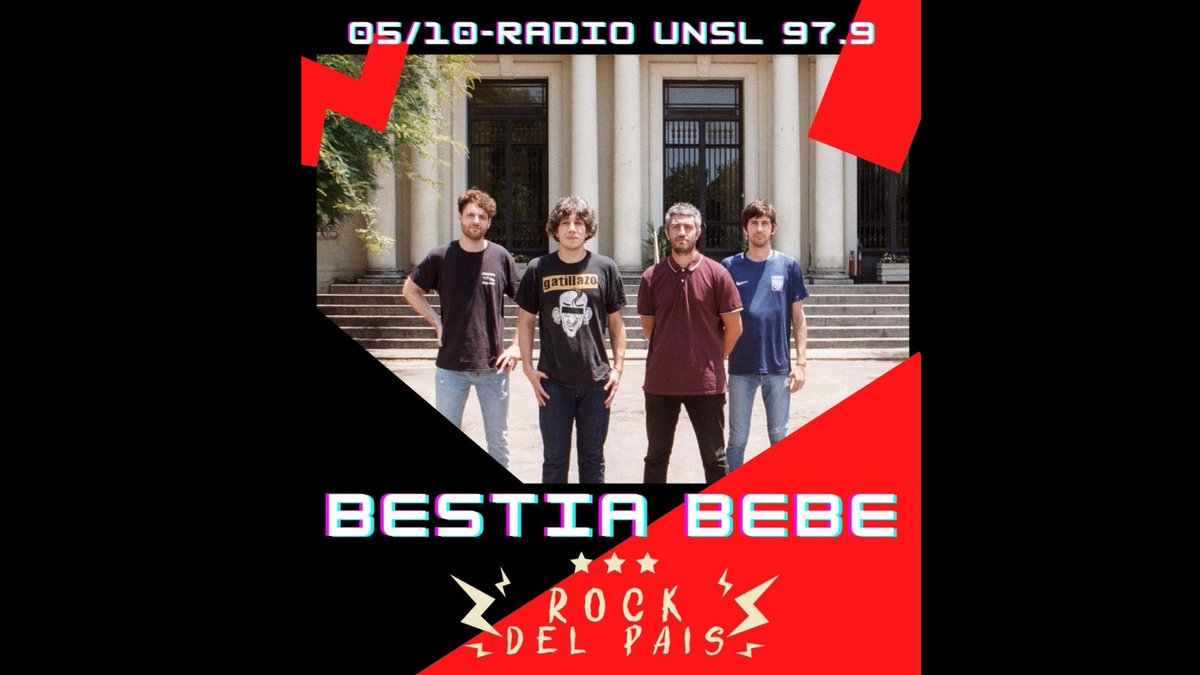 Mañana nuestros amigos de <a href="/bestiabebe/">Bestia Bebé</a> charlarán con <a href="/RockdelPaisSL/">Rock del Pais /Danny Cayuman 🌟🌟🌟 🇦🇷🇦🇷🇦🇷</a> sobre el show que compartiremos en el Broadway y muchas cosas más, claro!