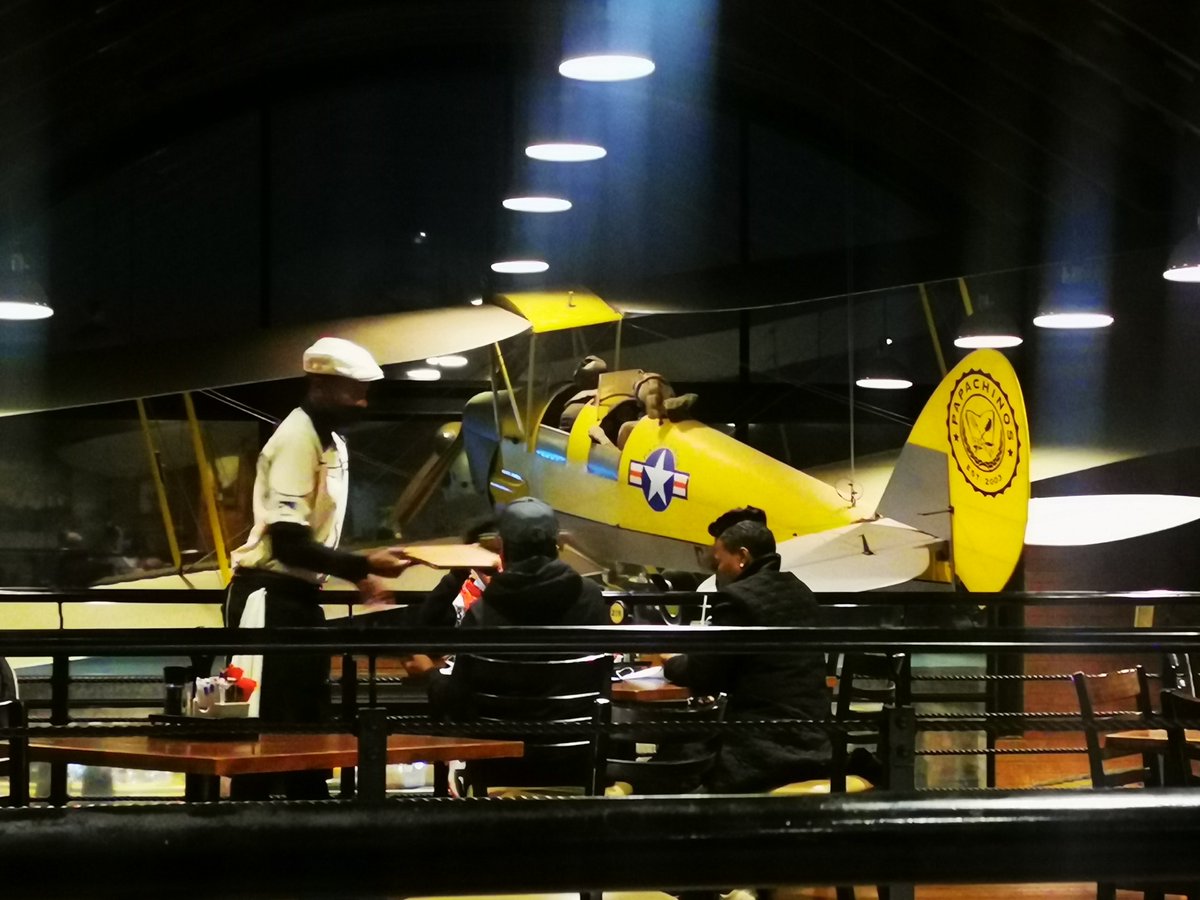 When you so used to your clubhouse that you have to find a restaurant with the same view! 🤣🙈