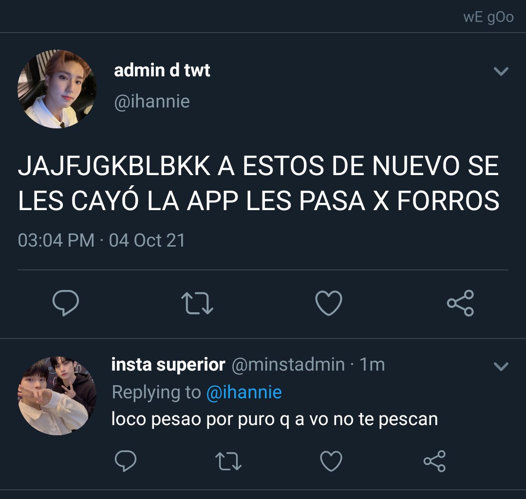 jiinsomnia's tweet image. SOCI4L M3DIA ERR0R ?!?? SKZ 4U !!

Donde los jóvenes herederos de las empresas más influyentes en las redes sociales comienzan a discutir por la caída de las redes controladas por Facebook, hasta que uno decide bajar a las demás aplicaciones como broma, ¿saldrá bien?