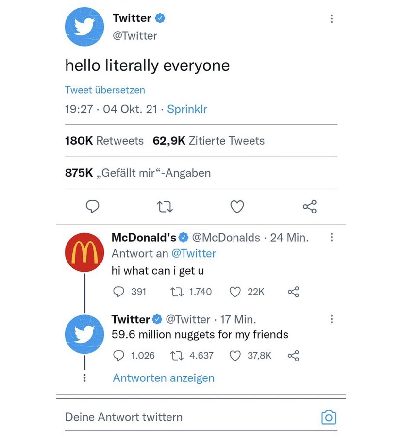 Ich lache mich grade halbtot. 😂 Aus lauter Verzweiflung. 😂 #facebookdown #instagramdown #whatsappdown