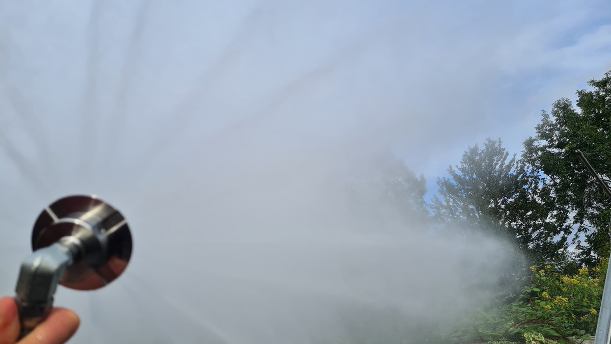 SmartmistSystem's tweet image. These pics show the best performing mist suppression heads we've ever produced!

We get ridiculously excited by mist technology &amp;amp; #firesafety. These are just in development but decision made to bring them to market. 

If you have a fire in your home, you'd want these installed!!