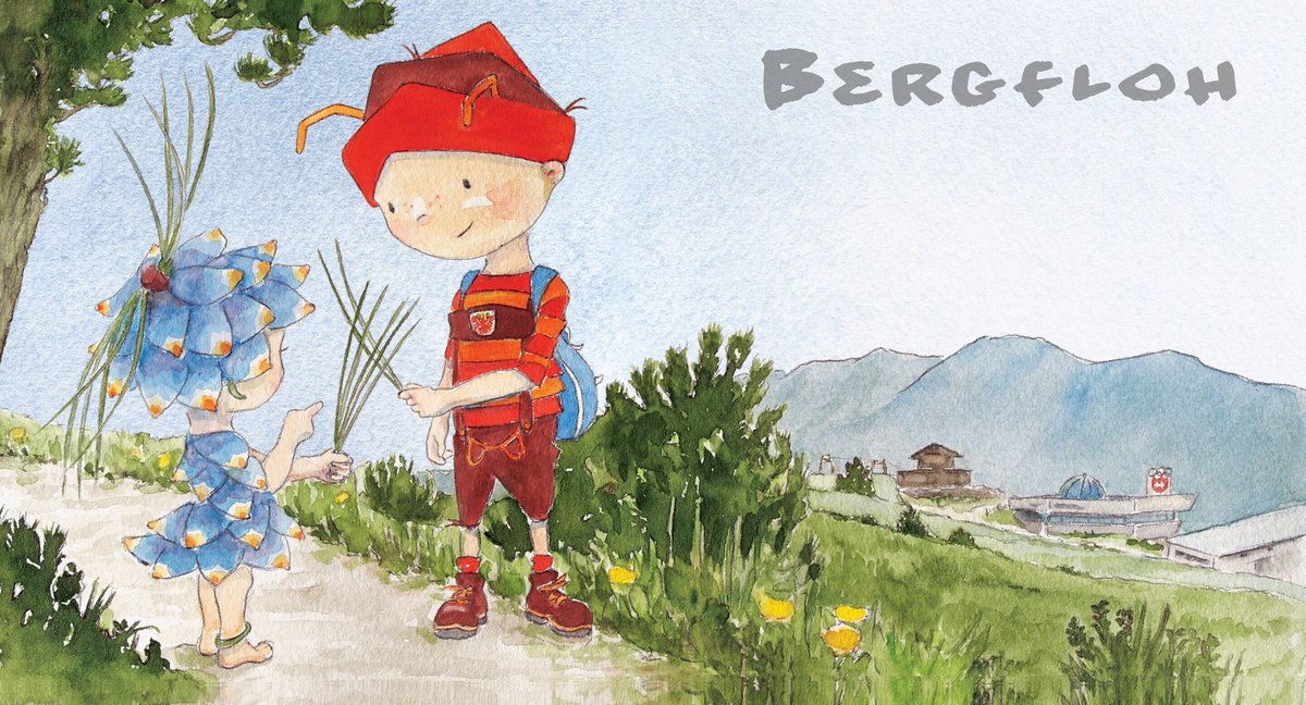 Bergfloh am Patscherkofel