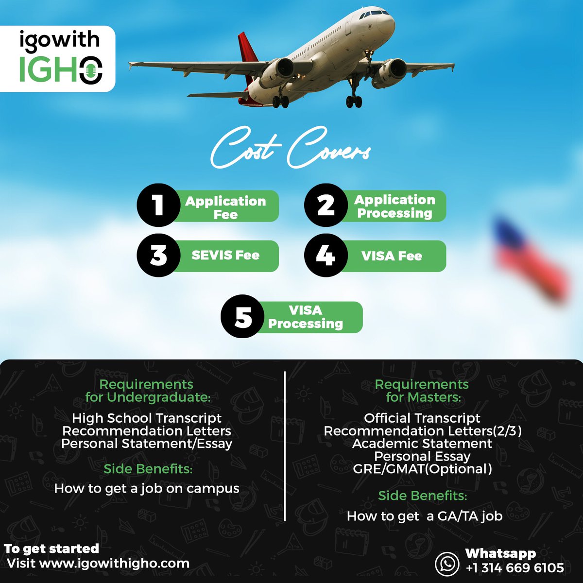 igowithIGHO's tweet image. Application to study in America is on! Send us a DM #studyabroad #applicationopen #instagramdown  reach us on #twitter #igowithigho
