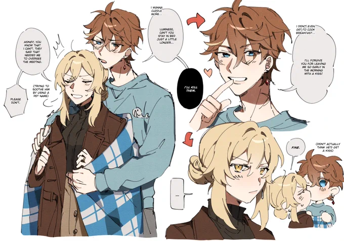 some more chlm househusband au... 