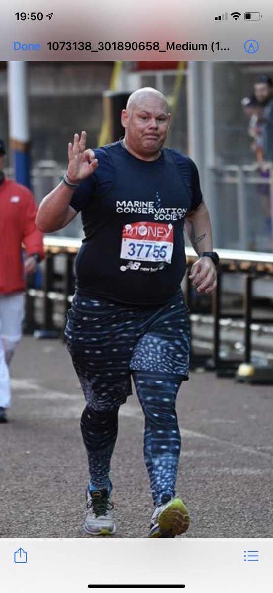 Peter_J_Lewis's tweet photo. The agonising final push of Virgin London Marathon 2021.  It’s been a pleasure to run this wonderful race and on behalf of @mcsuk.  Fundraising is continuing.  More money yet to come in. #vlm2021 #marathondone #finishlinesnotfinishtimes https://t.co/fX8WnLaLdL