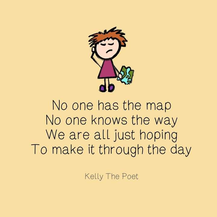 WorryRhymes's tweet photo. 🌈 Sometimes people hold a world view that everyone else knows what they're doing, and have it 'sorted'. 

In reality, we are all muddling through.

#anxiety #cbt #mentalhealth #mentallyhealthyschools

@kellythepoet https://t.co/Sc5WaQ92Y5