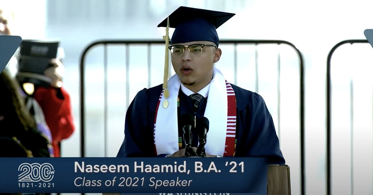 We at Big Picture are never surprised, but always delighted, when alum go on to do amazing things. Check out <a href="/FannieLouHS/">FLHFHS</a> grad <a href="/NaseemHaamid/">Naseem Haamid</a> delivering an address at <a href="/GWtweets/">GW University</a> commencement, live from the National Mall. youtu.be/RW8-rF5dZSE?t=… Have We Made it to the Mountaintop?