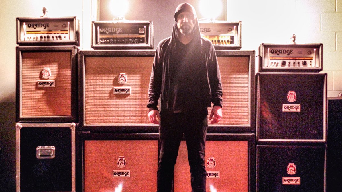 "Playing through my wall of Orange amps is like a religious experience. The tones I'm getting from my Rockerverb and Dual Dark are unreal." - Joseph E. Martinez of <a href="/juniusmusic/">JUNIUS</a> Junius are playing Brighton Music Hall in Boston October 10. Tickets via their bio!