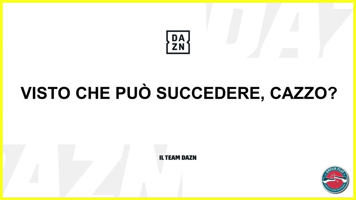 unfair_play's tweet photo. Il commento.

#whatsappdown #facebookdowm #DAZN https://t.co/ME7lUDFudA