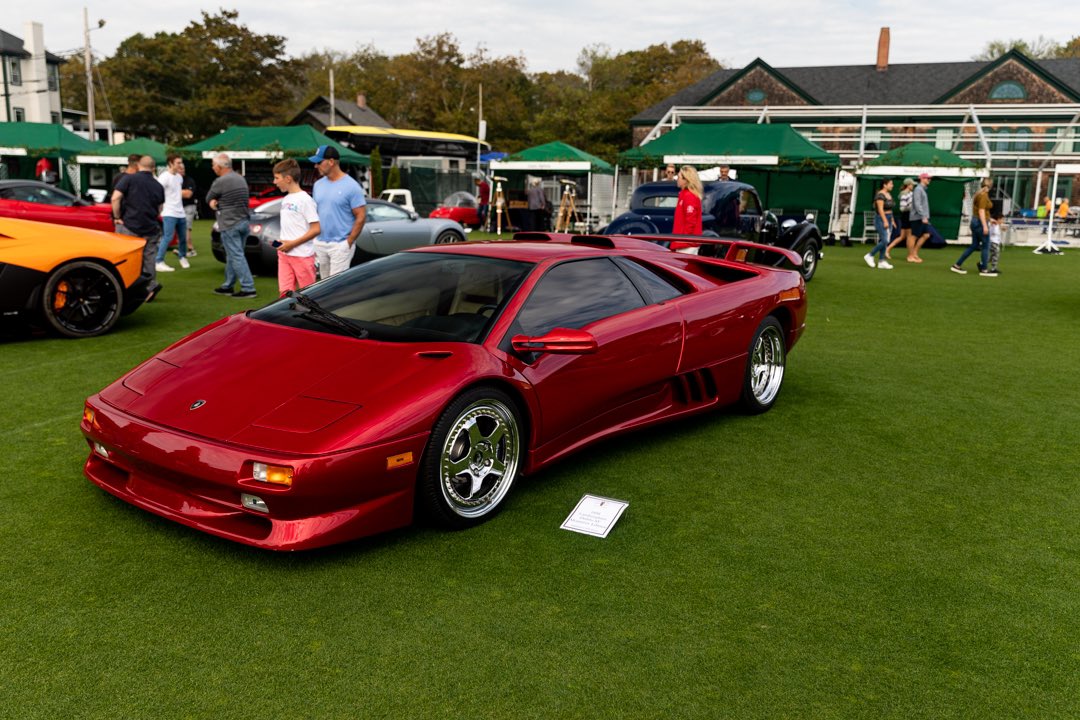 RevivalMotoring's tweet photo. Diablo with them OZ’s 🤌🏻🤌🏻🤌🏻#audrainconcours https://t.co/hz7mlvXzaD