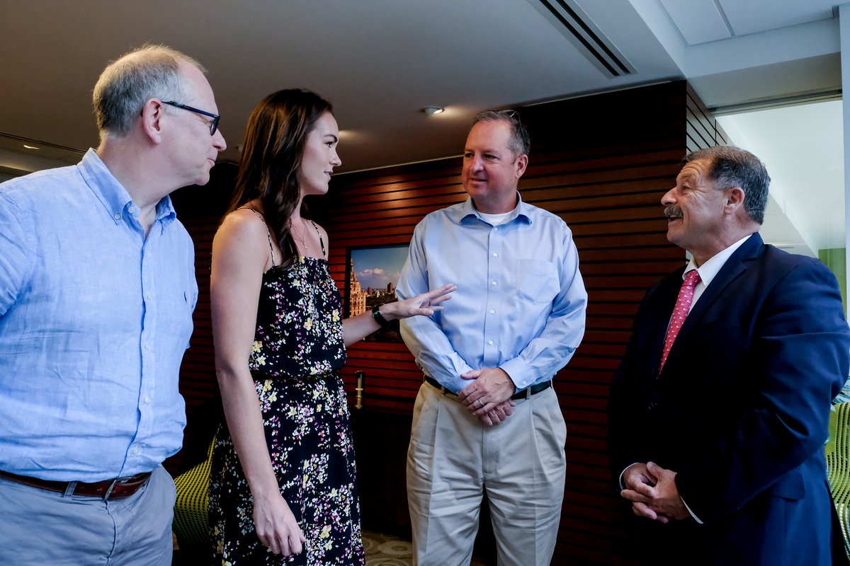 IREUSCouncil's tweet photo. At the end of July we hosted a planning meeting led by Council President Tom Higgins of @Fiserv hoping we would be able to host our Annual Dinner on November 5, 2021 in NYC. We are now 1 month out &amp; it's all systems go! We thank @GoToIrelandCA @InvestNI_AMER for attending (1/2) https://t.co/oegLYIrrE7
