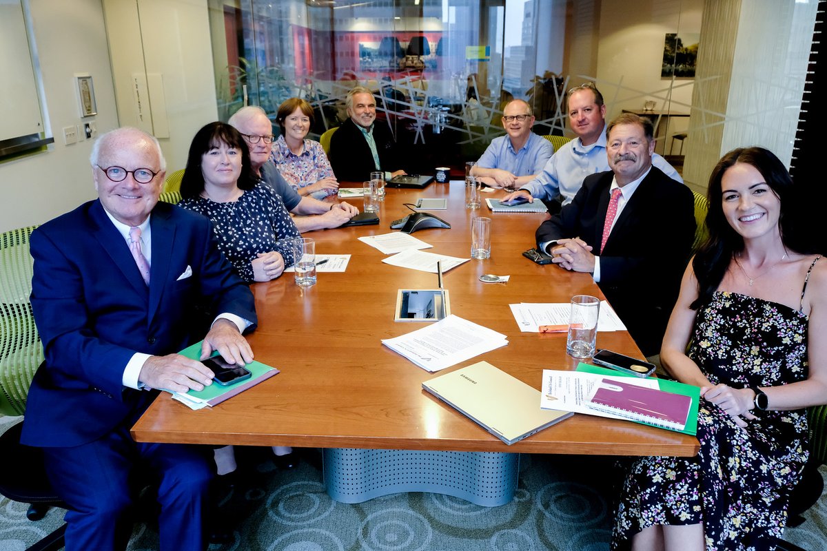 IREUSCouncil's tweet photo. At the end of July we hosted a planning meeting led by Council President Tom Higgins of @Fiserv hoping we would be able to host our Annual Dinner on November 5, 2021 in NYC. We are now 1 month out &amp; it's all systems go! We thank @GoToIrelandCA @InvestNI_AMER for attending (1/2) https://t.co/oegLYIrrE7