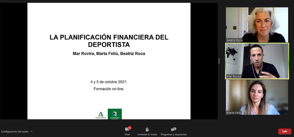josetorres_71's tweet image. Tarde de formación @iadeporte 
&quot;La planificación financiera del deportista&quot; 

Ponencias de Marta Feliú, Beatriz Roca y @puppysta1975 muy interesantes y didácticas ... 
Hasta Whatsapp ayudó con su caída 😂

👀👀 themoove.es

#formacioncontinua