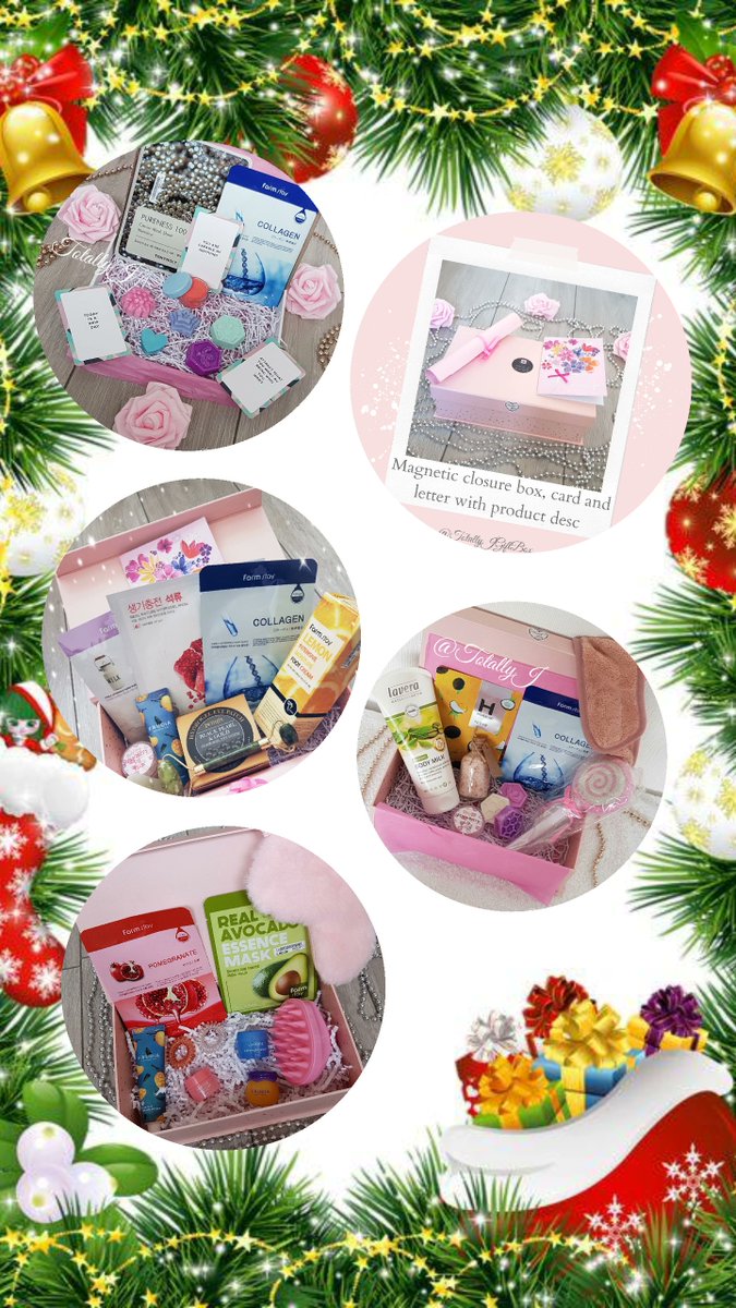 My luxury gift boxes available to buy from #etsyuk and totallyj.com #shopsmall #shopsmall_supportsmallbussiness #lovesmall #giftboxes #christmasgift #christmasgiftsuk2021 #supportsmallbusinessuk #shoplocal #leedslife #skincare #huginabox #pamperbox