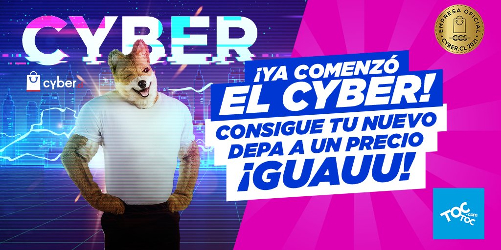 TOCTOCcom's tweet photo. Mientras vuelve FB, IG y WS aprovechen de vitrinear en https://t.co/MlvFJgylw8 y ver los descuentos espectaculares que tenemos este #Cyber https://t.co/EsDp52bHYi