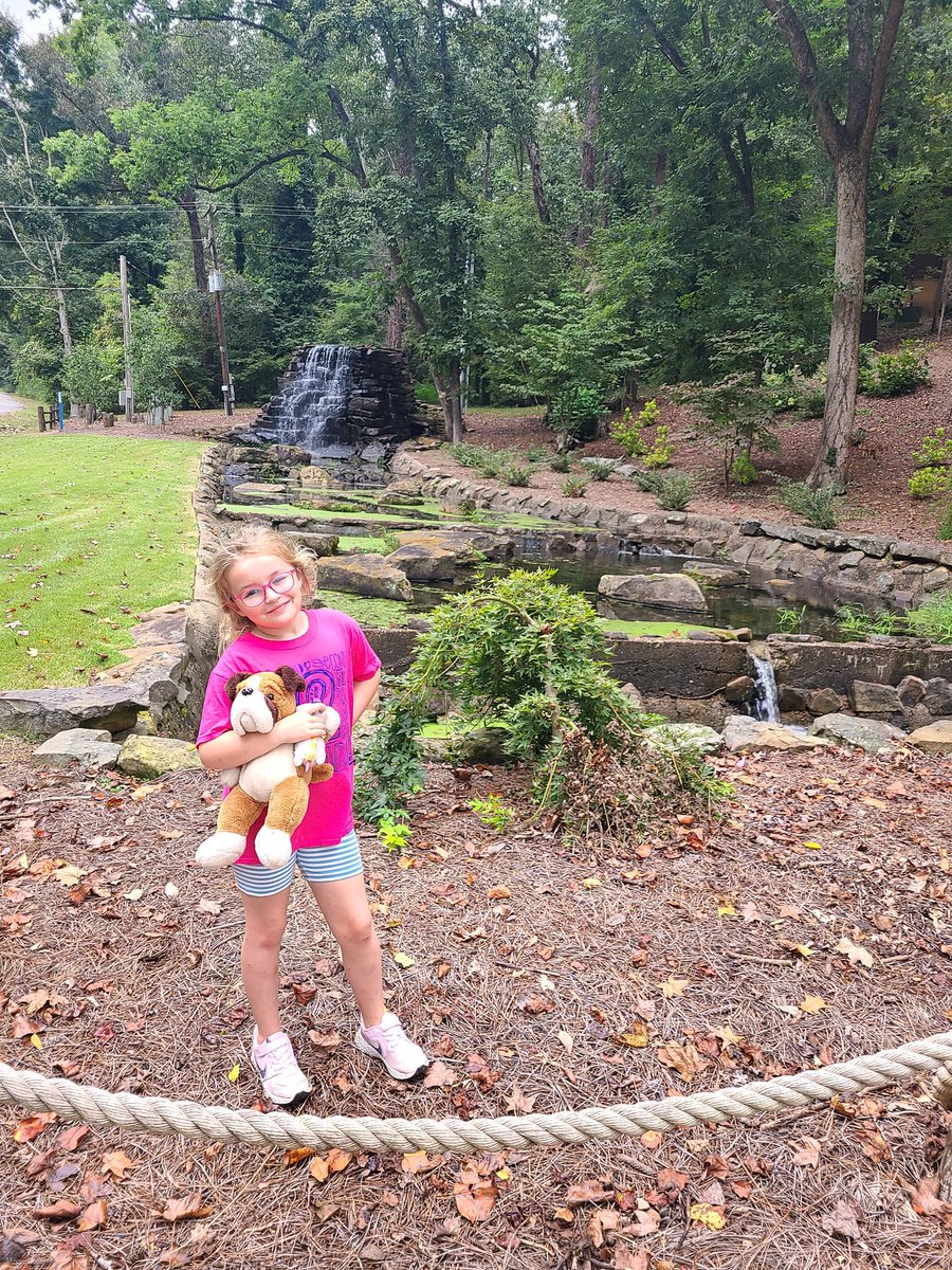 My little angel in front of my beautiful apartment