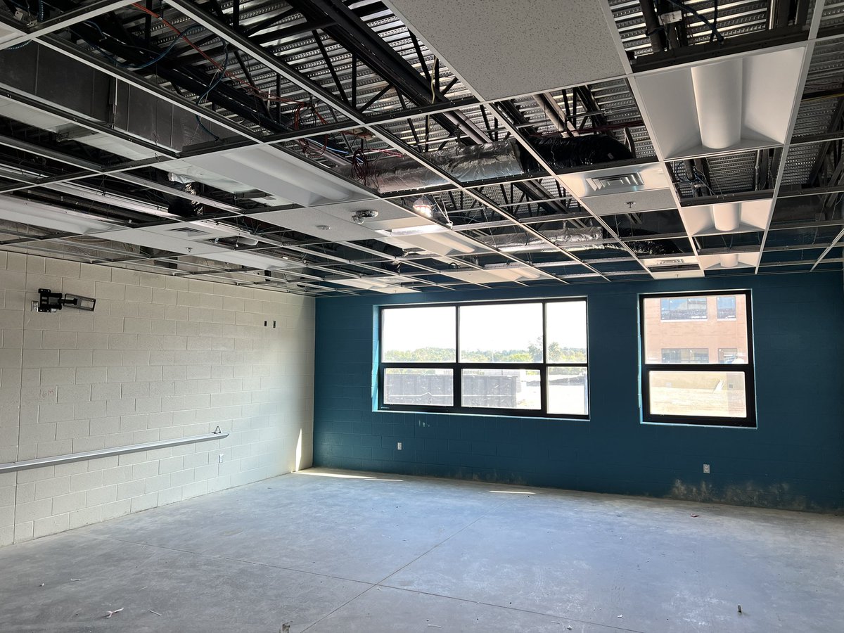 The “new” Bermudian Springs Middle School is in it’s final stages. Scheduled to be completed by mid-December. Here’s a glimpse inside…