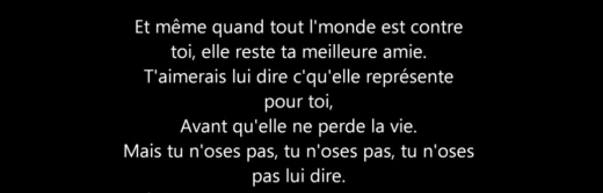 call_me_betty5's tweet photo. J'ai vrmt les larmes au yeux, J't'aime MAMAN 🙏
#SexiondAssaut #AvantQuelleParte https://t.co/uzSLq46bMl