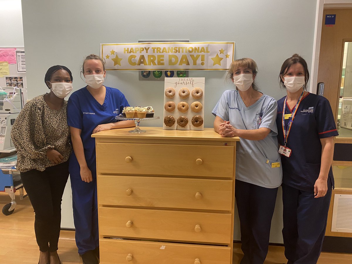 Today we launched Transitional care & what better way to celebrate than with cake & donuts 🍩 🧁 

@SONHStrust 

#transitionalcare #nnu #neonatal