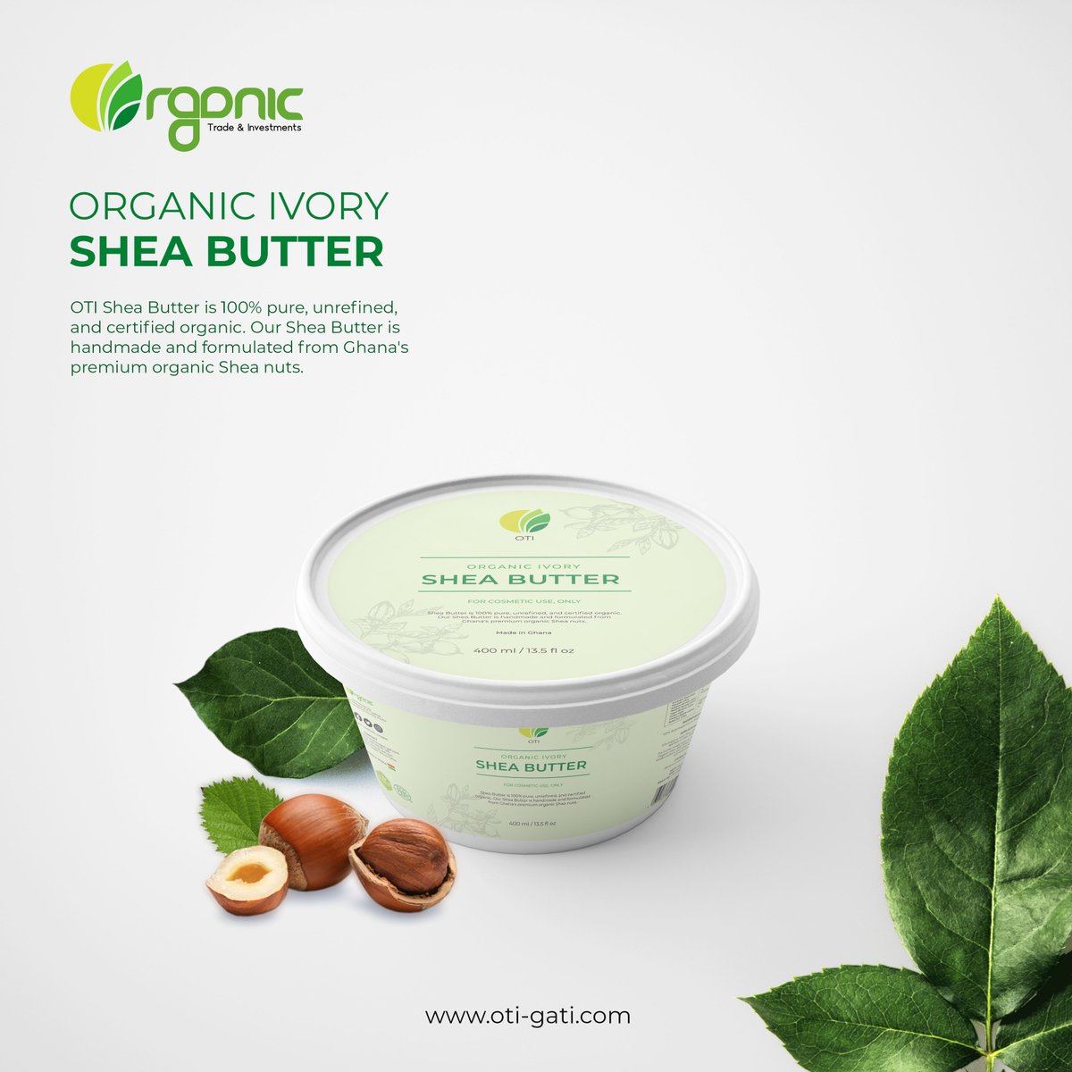 OTIGATI's tweet photo. Did you know that unrefined shea butter is a Cocoa Butter Equivalent (CBE) in the food industry?

Find out more about which grades of unrefined shea butter are edible?
https://t.co/CtXr6TcpXu
#ediblesheabutter #unrefinedsheabutter #organicfood #organicingredients #GhanaSheaButter https://t.co/XfayPEW3va