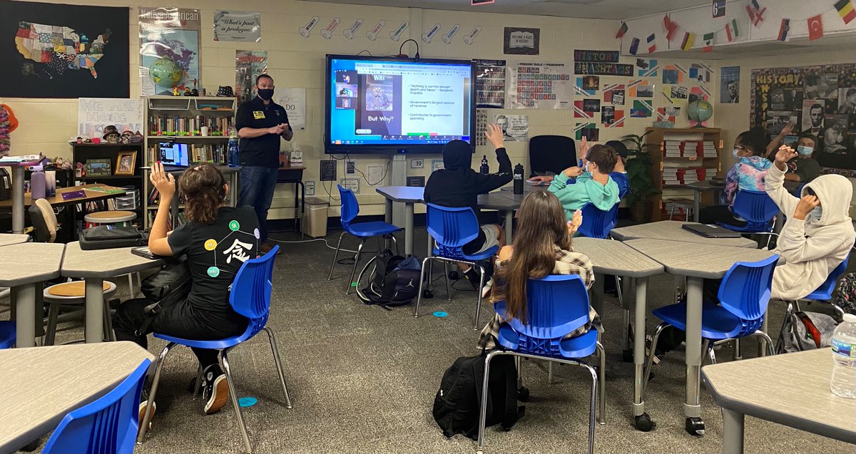 FrostSS (@frostss2) on Twitter photo Thank you Jason Kaye from <a href="/DeloitteUS/">Deloitte US</a> for presenting to our Frost 8th graders on taxes. You helped us to unravel a very difficult concept! #bringyourbest #frostspartans #realworld Thank you Jason Kaye from <a href="/DeloitteUS/">Deloitte US</a> for presenting to our Frost 8th graders on taxes. You helped us to unravel a very difficult concept! #bringyourbest #frostspartans #realworld