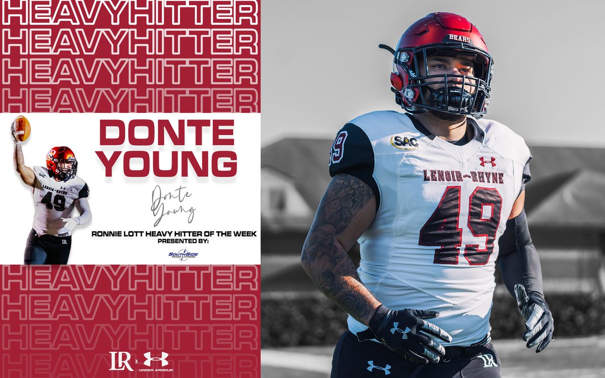 LRBearsFootball's tweet photo. ᴄᴏɴɢʀᴀᴛꜱ @dontevious49 ꜰᴏʀ ʙᴇɪɴɢ ꜱᴇʟᴇᴄᴛᴇᴅ ᴀꜱ ᴛʜᴇ @RonnieLottHOF 𝐇𝐄𝐀𝐕𝐘 𝐇𝐈𝐓𝐓𝐄𝐑 ᴏꜰ ᴛʜᴇ ᴡᴇᴇᴋ. 💪💥

#ʜᴇᴀᴠʏʜɪᴛᴛᴇʀ | #ɢᴏʙᴇᴀʀꜱ🧱🐻🧱 https://t.co/rp3xNQKKvs