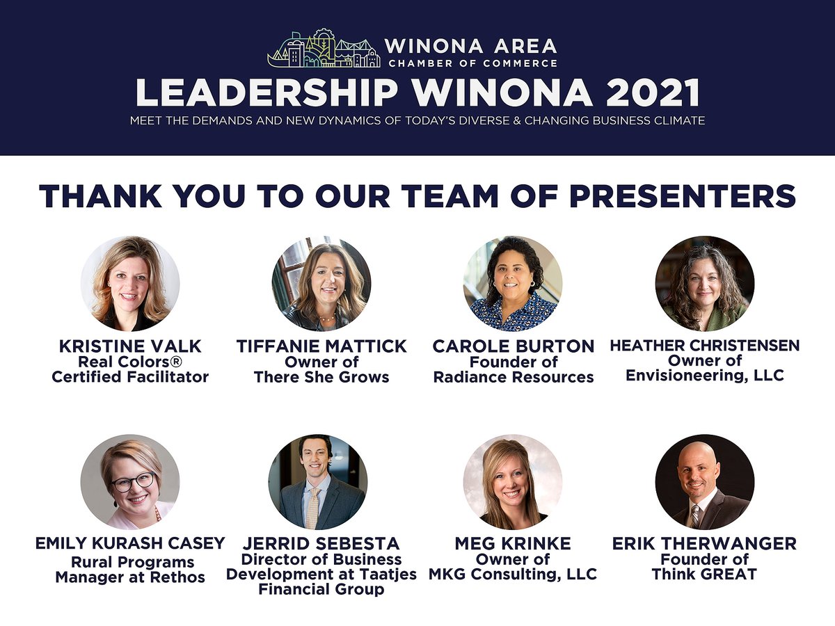 Erik is excited to present for the Winona Area Chamber of Commerce on Oct. 27th!