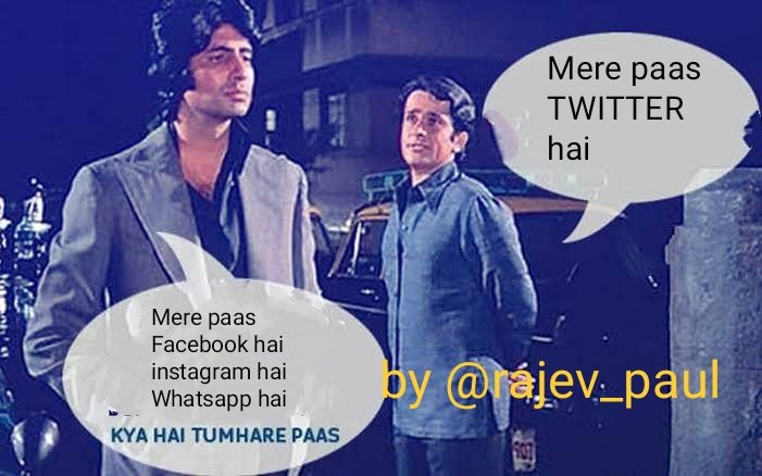 atiaaaman's tweet photo. Mere paas
Facebook hai
Instagram hai
Whatsapp hai
Kya hai tumhare paas? Haieen
Mere paas Twitter hai https://t.co/ctkE88mkCh