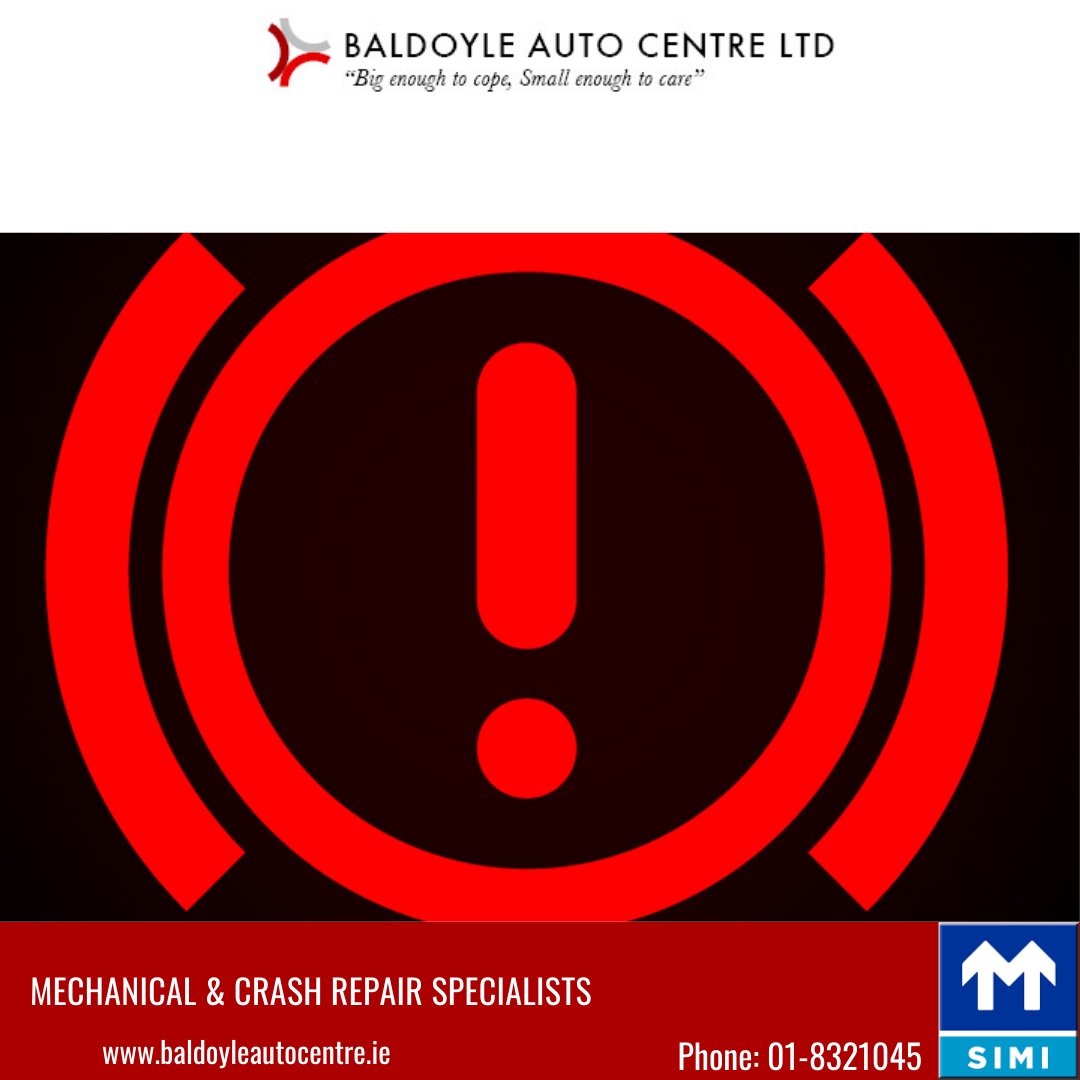 Brake system warning light
This brake system warning light requires urgent attention. It may be that you've left the handbrake engaged slightly while pulling away, so ensure it's fully released.
#motors #brakes #warninglight