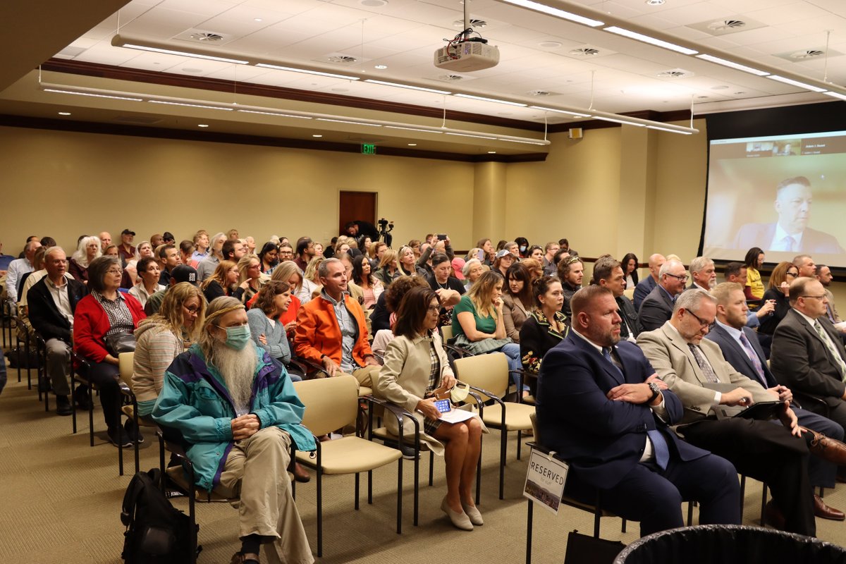 JStuartAdams's tweet photo. Today, we saw the legislative process in action. Business owners and associates spoke in favor of vaccines but wholeheartedly against mandates. Utahns shared fears of losing jobs and their ability to make health decisions. I appreciate the 800+ who participated. #utpol https://t.co/QwLIyyC8uu