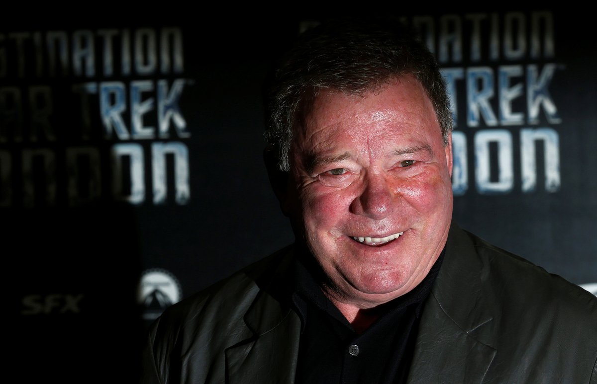 He is actually going to space! 'Star Trek' actor Shatner on board for Blue Origin rocket launch reuters.com/lifestyle/scie…