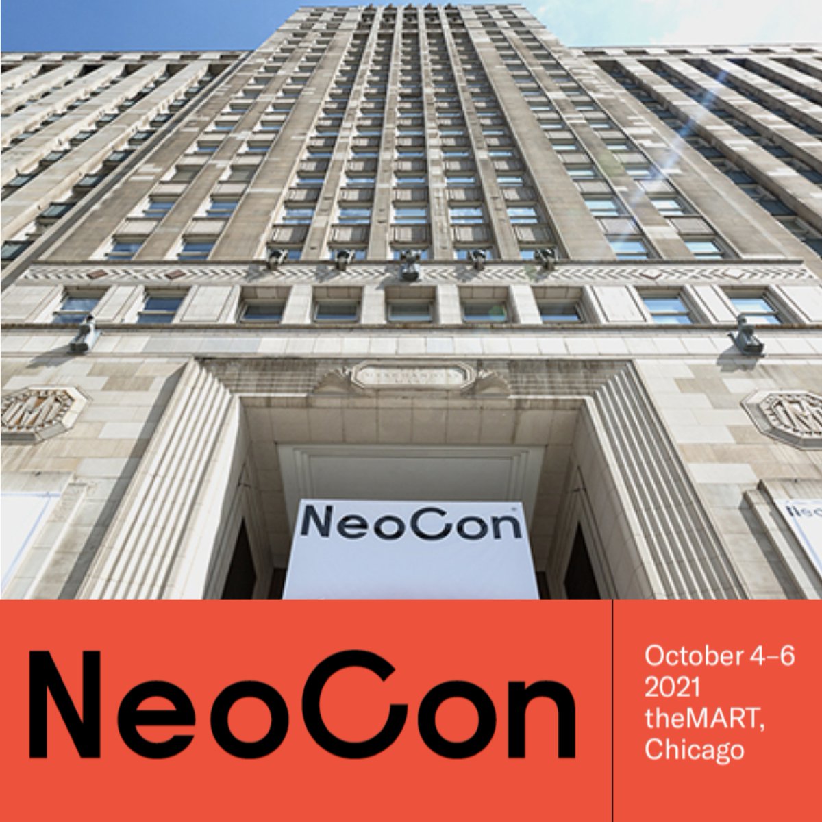 Today is the start of <a href="/NeoCon_Shows/">NeoCon</a> and we are so excited! We have produced many shows at <a href="/MerchandiseMart/">Merchandise Mart</a> in Chicago over the years and this is one of our favorites. NeoCon 2021 is both a virtual and in person event. Bringing the commercial design community together to show off.