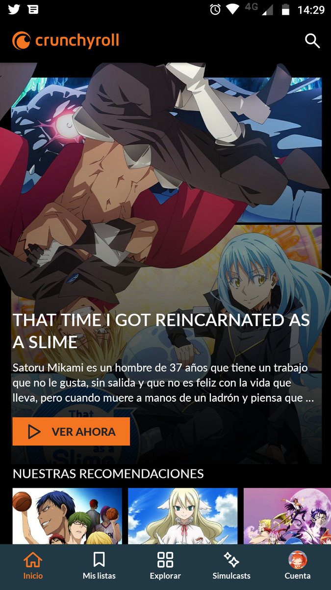 Massiel83514741's tweet image. Se pueden caer todas las #RedesSociales  pero mi #Crunchyroll jamás! 

Recomendaciones para amanecerme? 🤔🌌

@crunchyroll_la