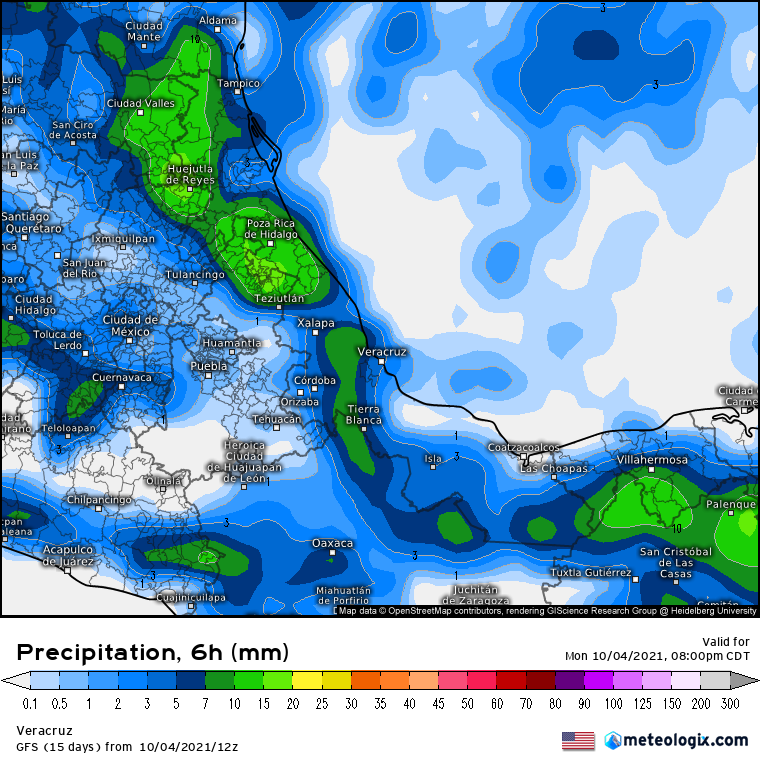 24Reporte's tweet photo. Modelos #GFS y #ECMWF indican condiciones de tiempo muy inestable con lluvias y tormentas en gran parte del estado de #Veracruz durante esta tarde-noche. 

En seguimiento y tome sus precauciones https://t.co/mHIrxWm25R