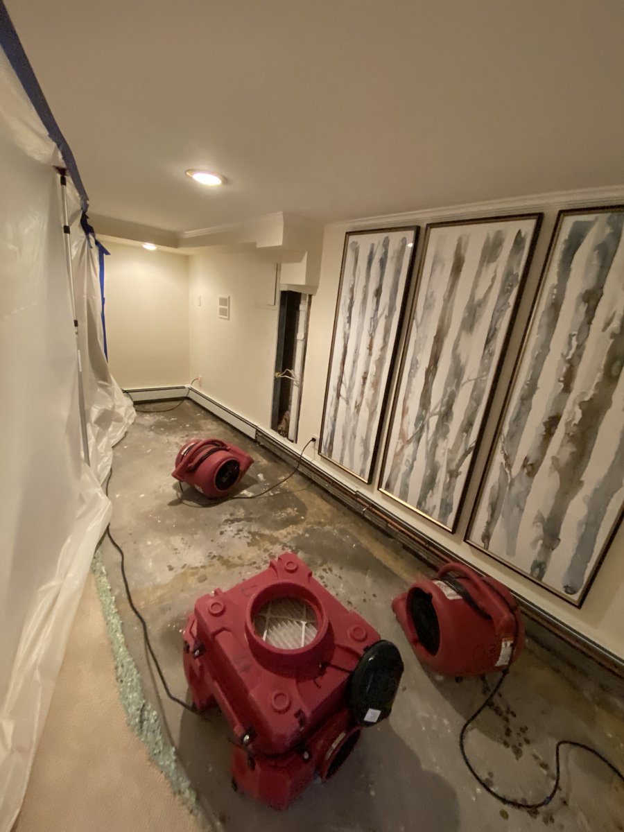 Part of the remediation process is environmental control. Meaning, we do not want to cross contaminate unaffected areas. If you fear you may have damage in an area of your home but afraid you will lose everything, give us a call for a free assessment, that's not always the case!