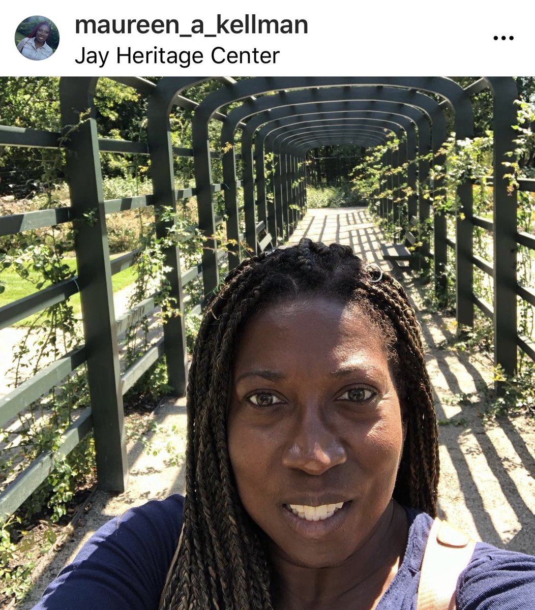 Jayheritage's tweet photo. More visitors are discovering our park and newly reimagined gardens by @NBWLA Follow @I_LOVE_NY #paththroughhistory this October on Sundays from 2-5pm for free docent led tours. Thank you to @NYstateparks traveler  Maureen Kellman for these terrific photos of the #jaygardensrye https://t.co/JvkpM9CcVC