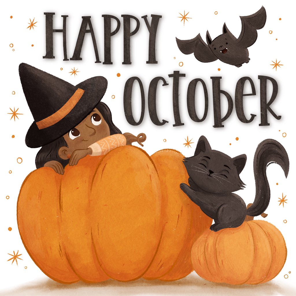 October Month Clip Art