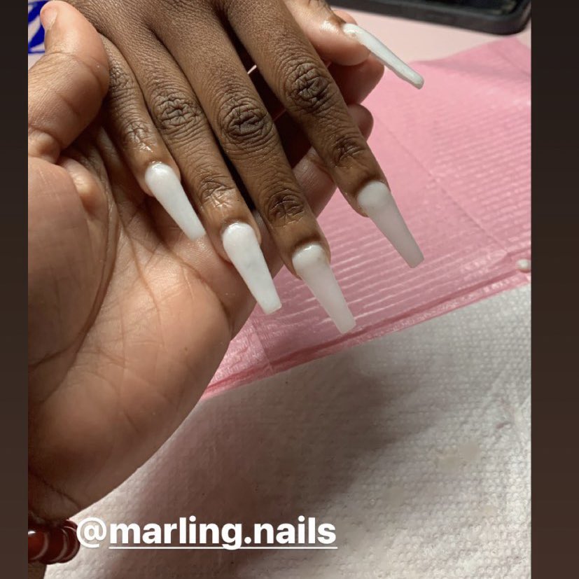 BGrippers's tweet photo. Heyyy y’all I’m MARI I want to introduce y’all to my nail page.💜 I’m an certified aspiring nail tech in the fort valley area I’ve been in training since 7.10.21 follow me and like and rt to support..my next client may be on your timeline (bookings are available) 🥰🥰 https://t.co/i80yDLOxR4