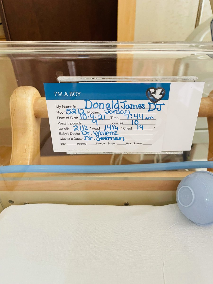 CoachAaronTerry's tweet photo. We welcomed our new little blessing today “DJ” Donald James Terry! https://t.co/ntDnEjFqE6
