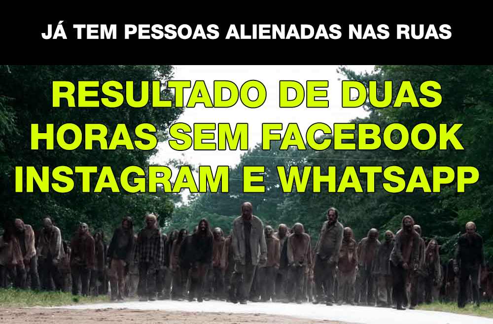 marcosplato's tweet photo. #facebook #instagram #whatsapp Já tem pessoas alienadas na rua https://t.co/lDM5u2GhCs