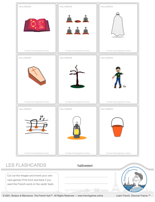 wwwfrenchgames's tweet photo. *NEW*👹😈🎃👻💀halloween flashcards in French 🇫🇷Find all 42 flashcards on https://t.co/KH53Imn850 #french #Francais #France #Francophonie #Francophile  #Resources #françaislangueétrangère #resourcesforfrenchteachers #French #ibfrench #alevels2021 #Alevel #apfrench #FrenchTech https://t.co/1YVoyBpBYN