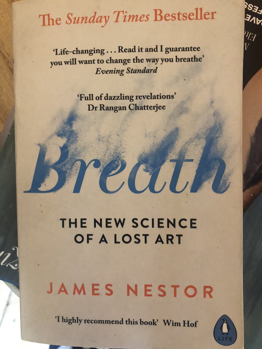 Whether you’re a swimmer or not this is a fascinating read. 📕🏊‍♀️

#seaswimming #breath #bluehealth #mindhealth #seaclearly