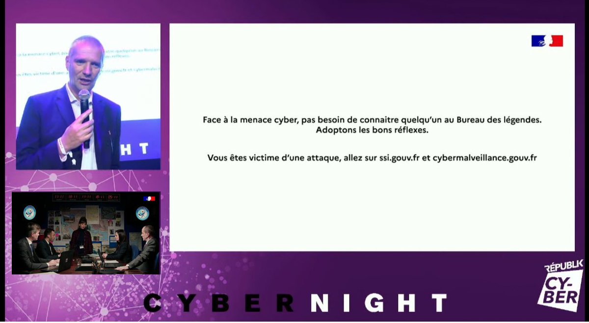 DataFeel's tweet photo. Des innovations #cyber récompensées à la 1ère #cybernight
@YogoshaOfficial hackers éthiques #IA, @Holiseum le tir à blanc de #ransomware, @OxiboxFR des solutions de sauvegarde, @IDECSI Dashboard de sécurité, @ERIUM_sec détection, réaction...
Démo #speedhack by @_SaxX_
#Cybermois https://t.co/0QlmcKdTL4