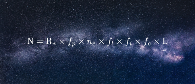 Interested in learning about the Drake equation, a famous method used to estimate the number of extraterrestrial civilizations that could exist in the Milky Way Galaxy? Attend this semester's first Universe@Home event on Oct 5th at 7 PM:  umn.zoom.us/j/92901556320

Image: Medium