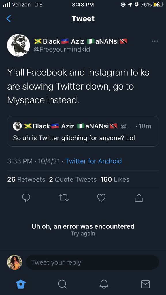 Sharronica's tweet photo. @Freeyourmindkid I do not appreciate this irony. https://t.co/Fu41hoTwr9