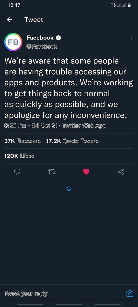 LQudrat's tweet photo. @Facebook @WhatsApp
@instagram #WhatsApp #whatsappdown #Intagram #facebookdown #serverdown #instadown #fbdown https://t.co/cYbmoJCMyr
